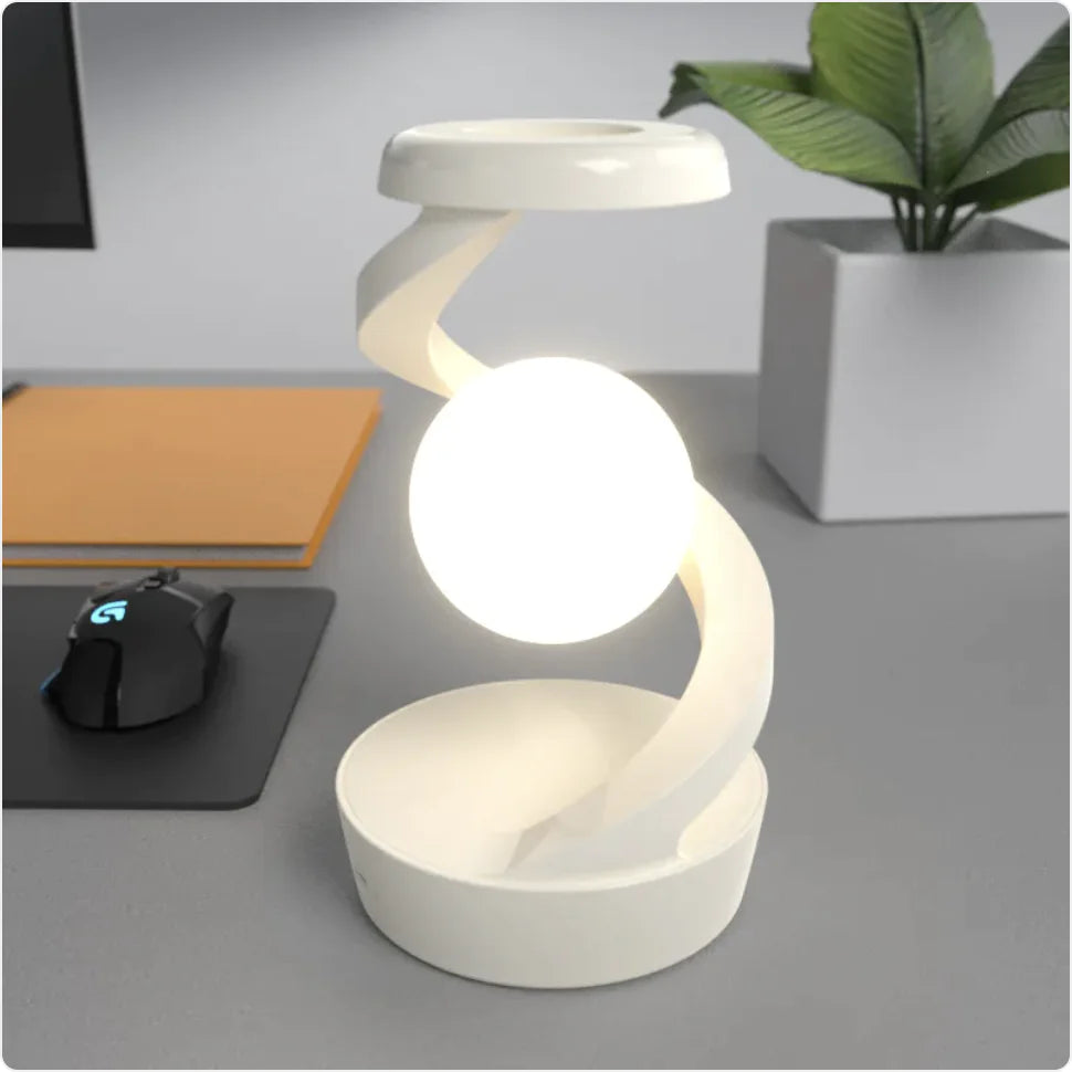 Rotating Moon Desk Lamp